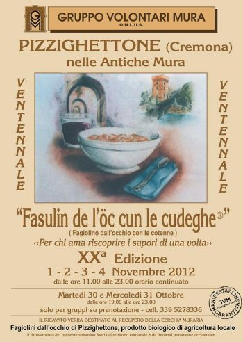 Fasulin de l'oc cun le Codeghe XX Edizione