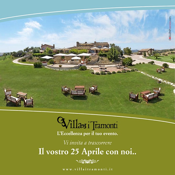 Menù 25 aprile in Romagna presso Villa I Tramonti Saludecio