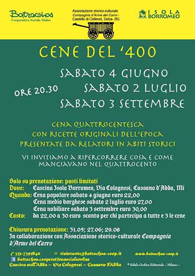 Cena medievale