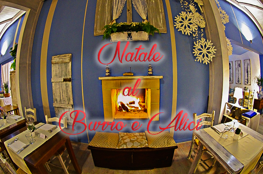 Pranzo di Natale al ristorante Burro & Alici di Marotta