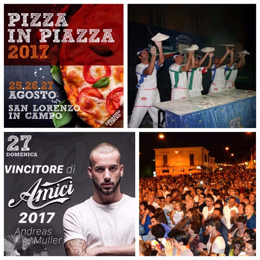 Pizza in Piazza a San Lorenzo in Campo