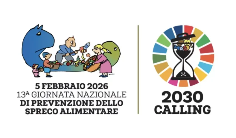 Tredicesima Giornata Nazionale di Prevenzione dello Spreco Alimentare – il 5 febbraio riflettori accesi su un fenomeno strutturale