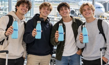 Borracce in viaggio - ecco perche personalizzarle